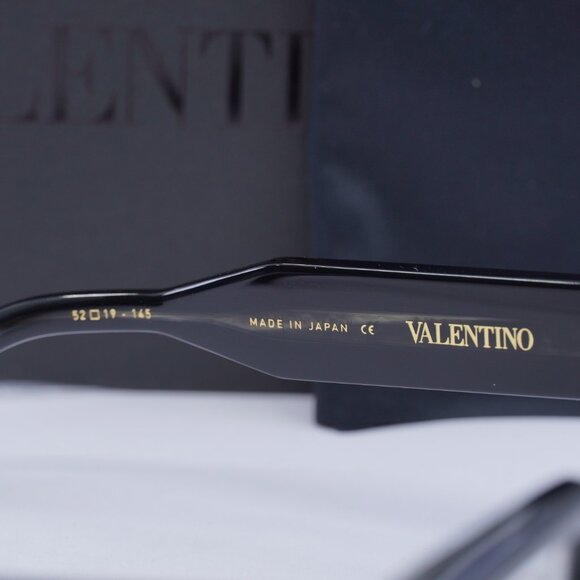 Valentino V-ESSENTIAL - III VLX-125A Square Eyeglasses - Black Swirl 52mm - Picture 6 of 9